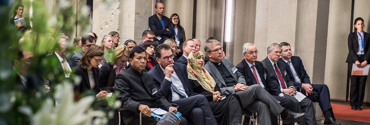 Konferenz zum Beitrag der Religionen